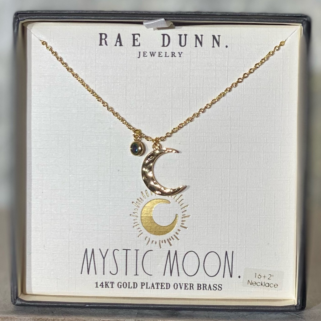 Rae Dunn Mystic Moon Necklace 40$